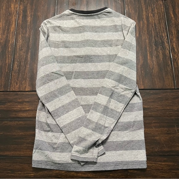 Mens Michael Kors Long Sleeve Striped Shirt - Picture 2 of 5